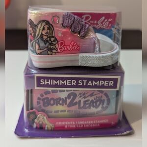 NWT Barbie shimmer stamper
